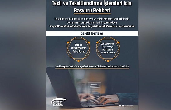 SGK borç yapılandırmasında başvuru rehberi yayımlandı