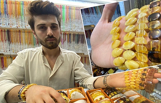 Talepler patladı: Elazığ'da satılan bu kolyeler adeta şifa dağıtıyor