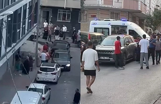 Silahlı kavga: Yoldan geçen 1'i çocuk 2 kişi yaralandı