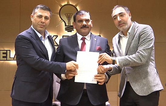 Sinan Yılmaz Mollakendi Belde Belediye  Başkan Aday Adayı Resmi Başvurusunu Yaptı