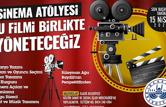 Sinema Atölyesi'ne başvurular devam ediyor