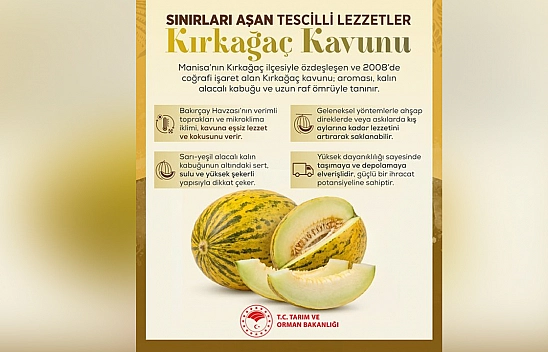 Sınırları aşan tescilli lezzet: Kırkağaç kavunu