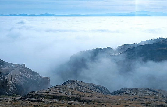 Sis Harput'ta Kartpostallık Görüntüler Oluşturdu