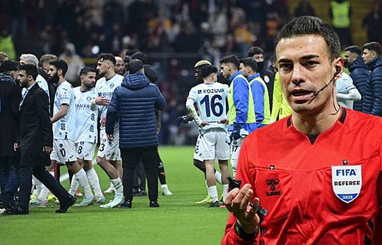 Skandal kararı veren hakem'in cezası belli oldu