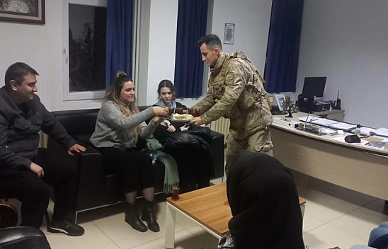 Soğuk havada iç ısıtan görüntüler