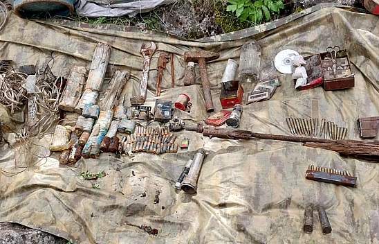 Elazığ'da Terör Operasyonu: Çok Sayıda Mühimmat Ele Geçirildi