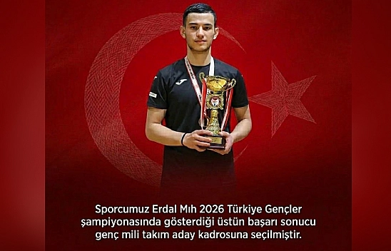 Sporcumuz Erdal Mıh Milli takım yolunda!