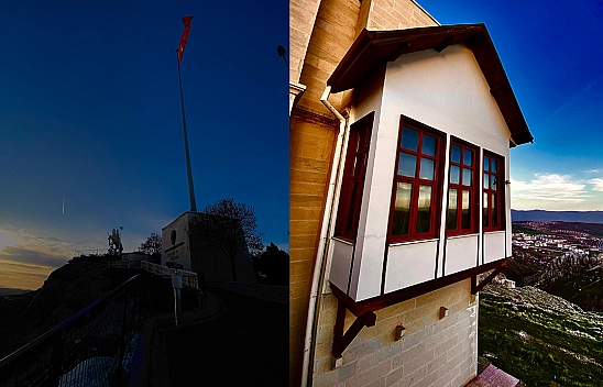 Tarihi Harput Mahallesinde Kartpostallık Görüntüler