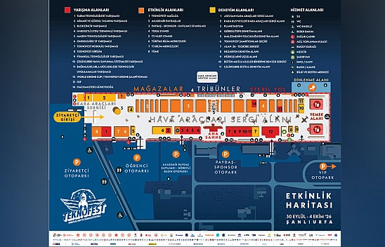 TEKNOFEST Güneydoğu etkinlik haritası yayınlandı
