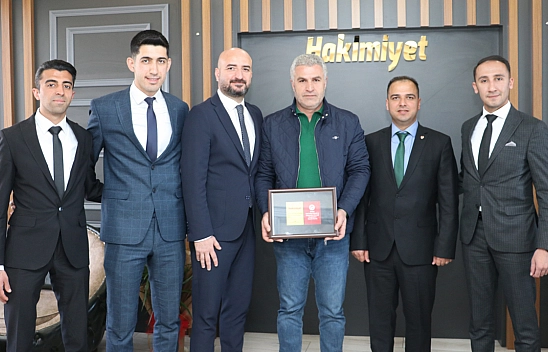 TFFHGD Elazığ Şubesi'nden Hakimiyet'e ziyaret