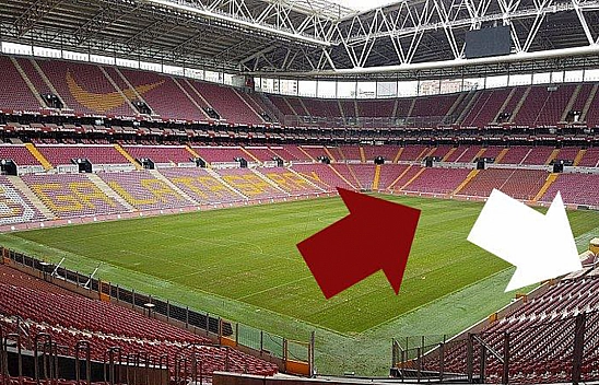 Tribün yerleşkeleri belli oldu