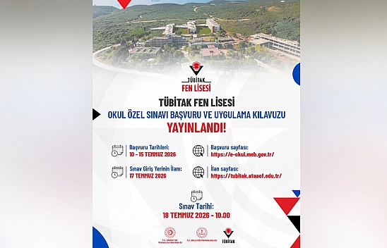 TÜBİTAK Fen Lisesi yeni öğrencilerini bekliyor
