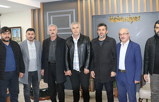 Tüm Elazığ Muhtarlar Derneği'nden Hakimiyet'e Ziyaret