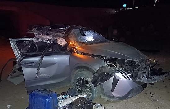 Tunceli'de otomobil uçuruma yuvarlandı: 4 yaralı