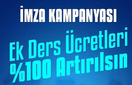 Türk Eğitim-Sen  İmza Kampanyası Başlattı