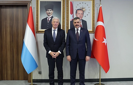 Türkiye ile Lüksemburg arasında güvenlik iş birliği görüşmesi