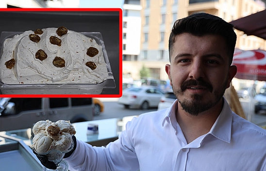 Türkiye'nin ilki Elazığ'dan: Orcikli dondurma