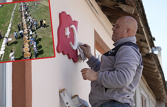 Türkiye'ye Örnek Olacak Muhtardan Görülmemiş Köy Hayrı