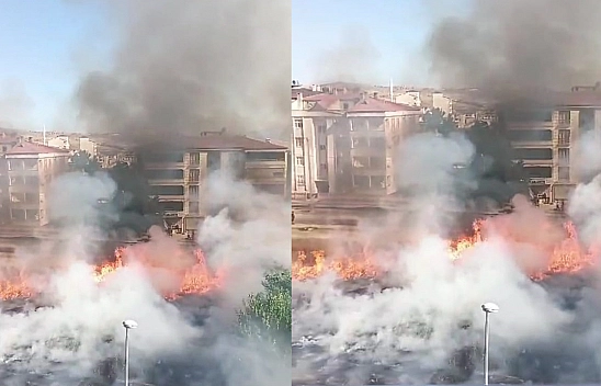 Ulukent Mahallesi Yanıyor!