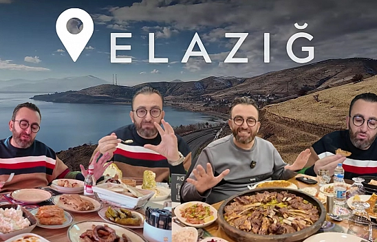 Ünlü youtuber Elazığ'a geldi: Videoyu izleyenlerin damağı çatladı
