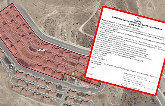 Uygun fiyatlı ev arayanlara müjde! Elazığ'da mahkemeden satılık 2+1 daire… Fiyatı şaşırtıyor!