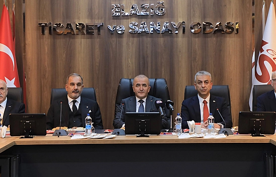 Vali Hatipoğlu'ndan Elazığ TSO'ya ziyaret