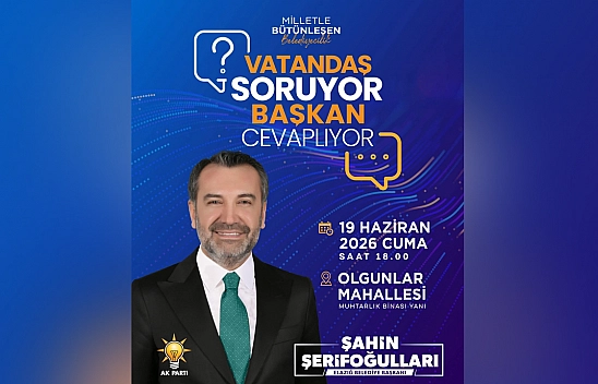 Vatandaş soruyor Başkan Şerifoğulları cevaplıyor
