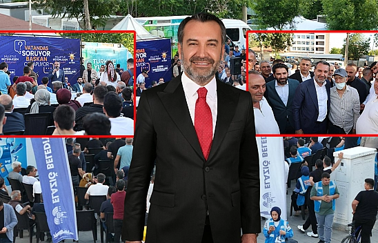 Vatandaşın Başkan Şerifoğulları memnuniyeti