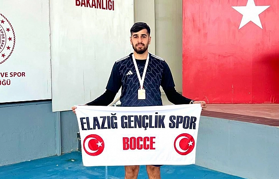 Volo Türkiye Şampiyonası'nda Elazığlı sporcu Türkiye üçüncüsü oldu