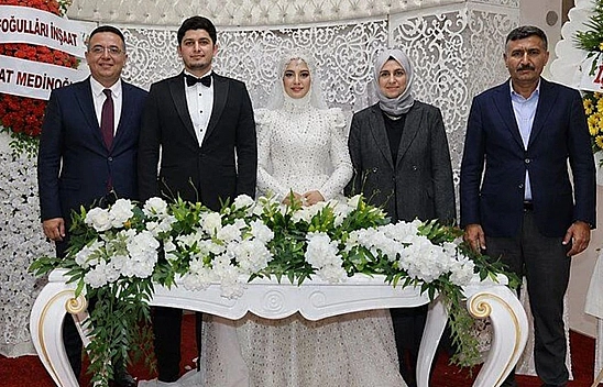 Yatkın ve Şeker ailelerinin mutlu günü