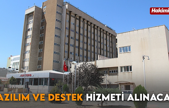 Yazılım ve Destek Hizmeti Alınacak