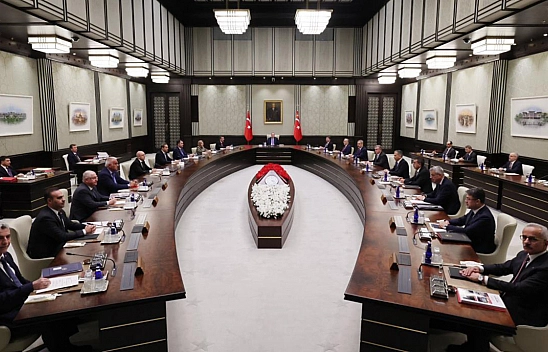 Yeni yılın ilk kabine toplantısı başladı