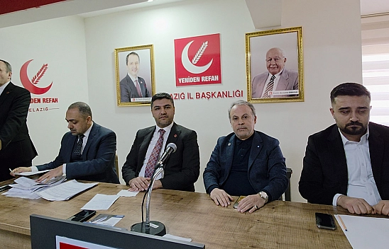 Yeniden Refah Partisi Elazığ İl Divan Toplantısı Gerçekleştirildi