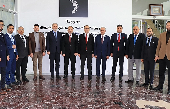 Yeniden Refah Partisi Genel Başkan Yardımcısı Mehmet Altınöz, Başkan Alan'ı Ziyaret Etti