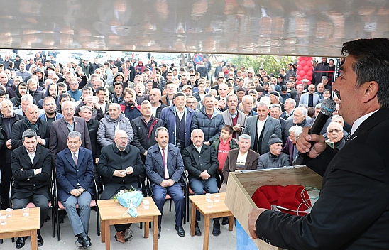 Yurtbaşı Ak Parti SKM Miting Havasında Açıldı