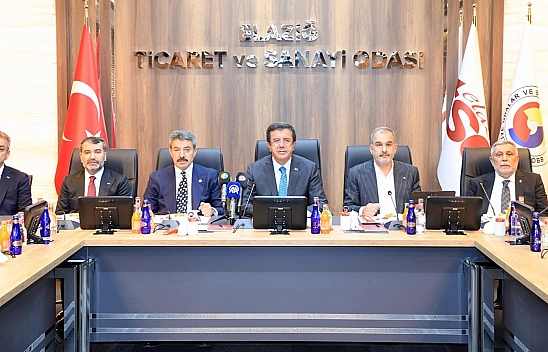 Zeybekçi, Elazığ TSO'yu ziyaret etti