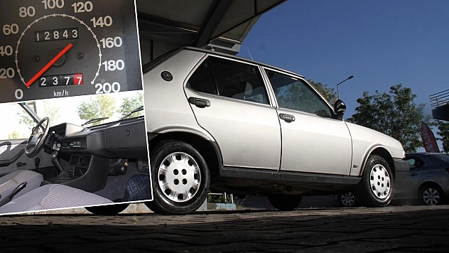 13 bin kilometredeki 2000 model 'Şahini'ne gözü gibi bakıyor