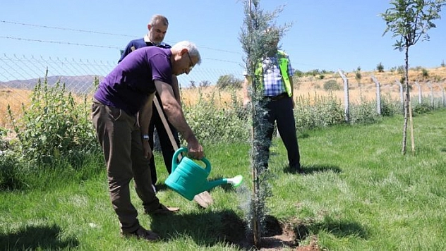 15 Temmuz şehitleri anısına Battalgazi'de 251 fidan dikildi