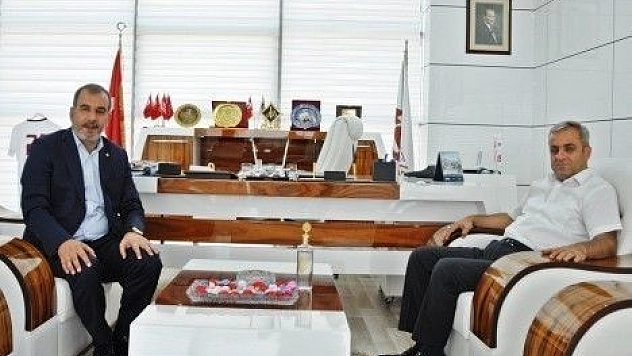 SABUNCU, BAŞKAN ALAN'I MAKAMINDA ZİYARET ETTİ