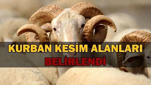 KURBAN SATIŞ VE KESİM NOKTALARI BELİRLENDİ