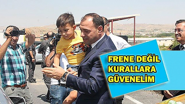 VALİ KALDIRIM  VATANDAŞLARI UYARDI