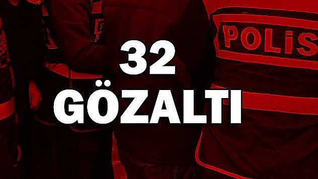 19 İLDE FETÖ OPERASYONU