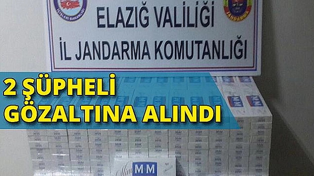 6 BİN PAKET KAÇAK SİGARA ELE GEÇİRİLDİ
