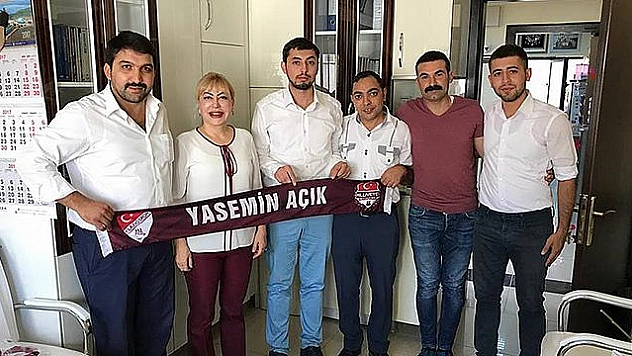 Milliyetçi Elazığsporlular'dan Prof. Dr. Açık'a ziyaret