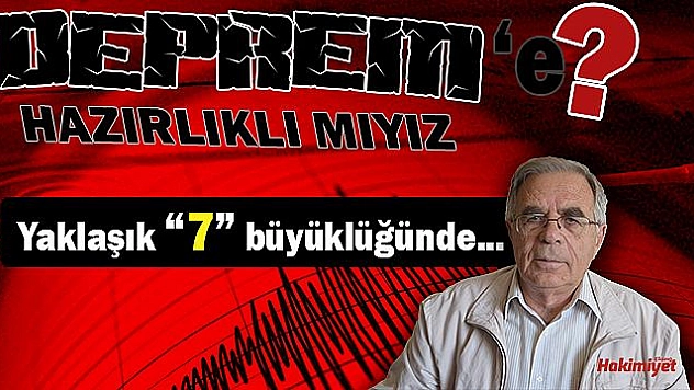 DEPREM BEKLENİYOR