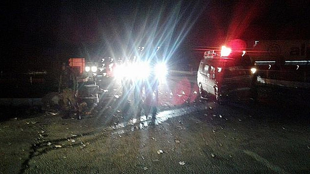 ELAZIĞ'DA TRAFİK KAZASI: 5 YARALI