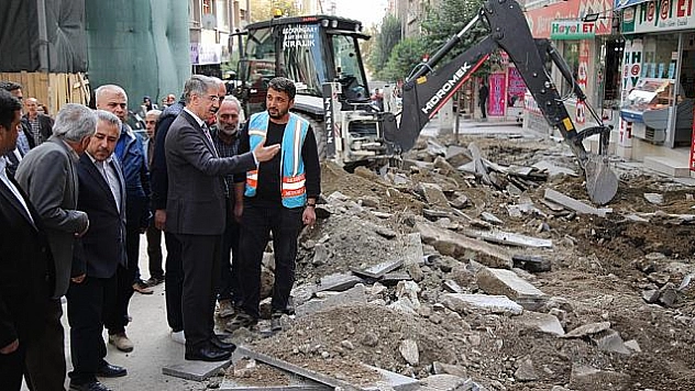 İNÖNÜ CADDESİ'NDE SAĞLAMLIK GÖRSELLİKLE BULUŞUYOR