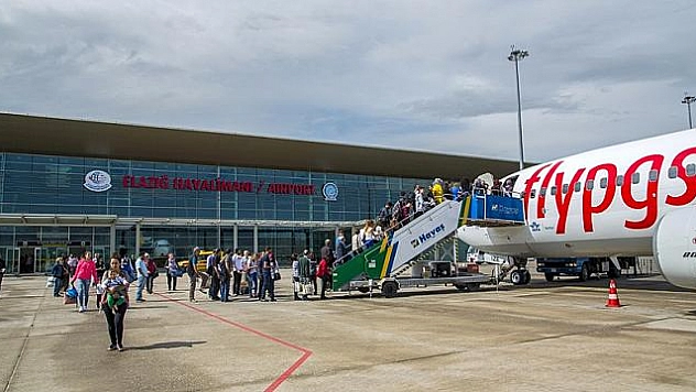 ELAZIĞ 'DAN UÇAKLA 760 BİN YOLCU TAŞINDI