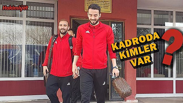 Gakgoş 21 futbolcuyla gitti!