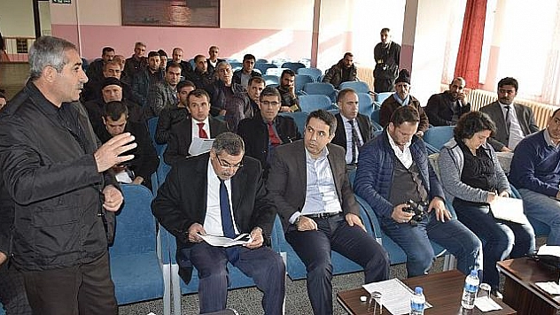 PALU'DA BİLGİLENDİRME TOPLANTISI DÜZENLENDİ 